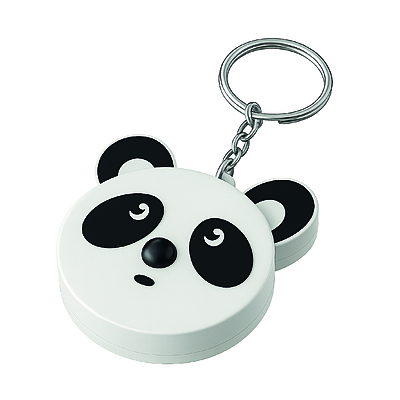 Metro Retráctil con Llavero Figura Oso Paquete x 5 Unidades