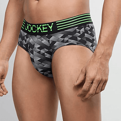 Jockey Men's Microfiber Mesh Elastane Brief - Breathable Support and Comfort | InnerMan