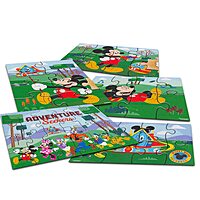 Mickey 5-Pack Wood Puzzles Set