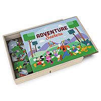Mickey 5-Pack Wood Puzzles Set