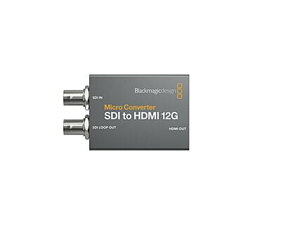 Micro Converter SDI - HDMI 12G with Power Supply Micro Converter SDI - HDMI 12G with Power Supply