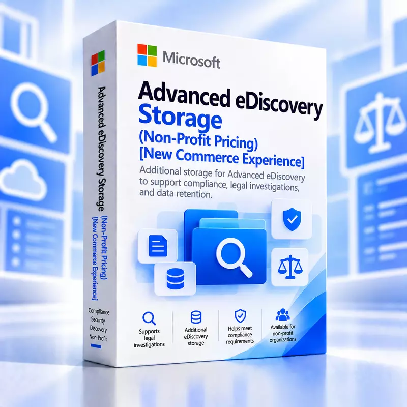 Advanced eDiscovery Storage (Non-Profit Pricing) [New Commerce Experience]