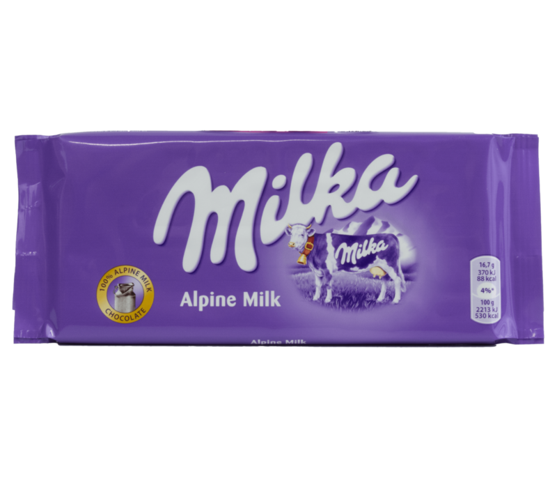 Milka Chocolate-Alpine Milk 80g/27