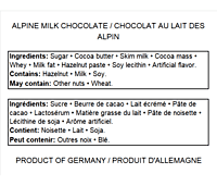 Milka Chocolate-Alpine Milk 80g/27