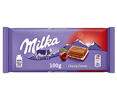 Milka Chocolate-Cherry 100g/25