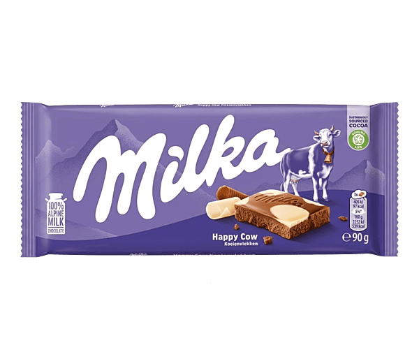Milka Chocolate-Happy Cow 90g/24