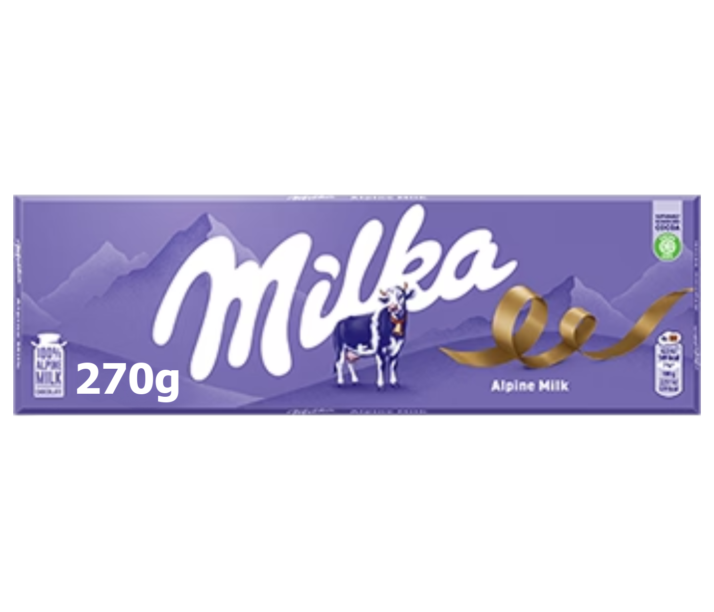 Milka Chocolate - Alpine Milk 270g/16