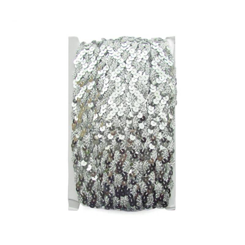 Millare #9093 Plateado Rollo X 25 Yardas