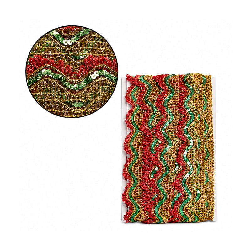 Millare 13-1042-2 Tricolor Rollo X25 Yardas Millare 13-1042-2 Tricolor Rollo X25 Yardas