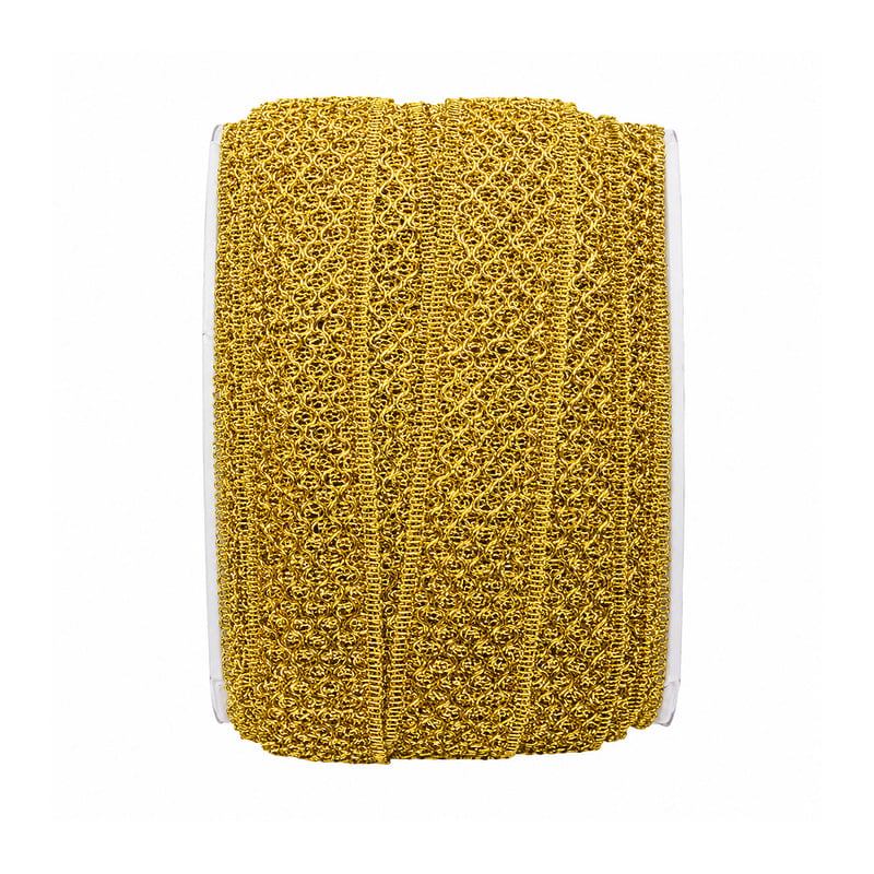 Millare # 13-7524 Dorado Rollo X 25 Yardas Millare # 13-7524 Dorado Rollo X 25 Yardas