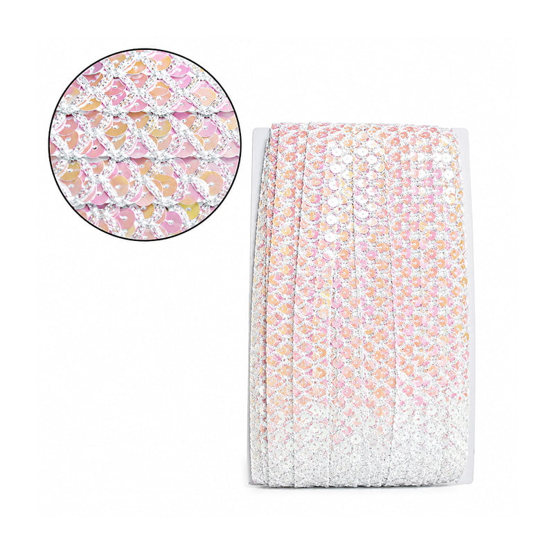Millare 9084-7 Blanco Iris Rollo X 25 Yardas Millare 9084-7 Blanco Iris Rollo X 25 Yardas