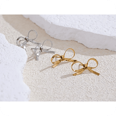 Mini Bow Earrings