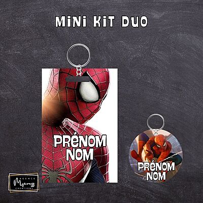 Plaque à sac / Duo - Spiderman Plaque à sac / Duo - Spiderman