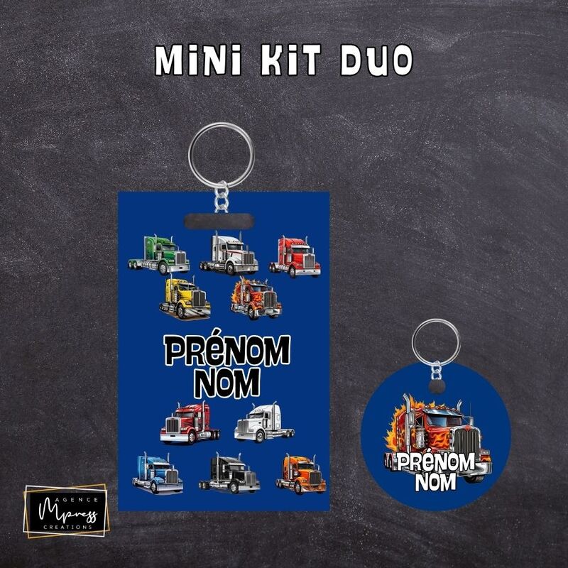 Plaque à sac / Duo - Trucking