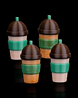 Mini Bubble Tea Magnet