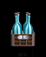 Mini Wine Bottle Magnet
