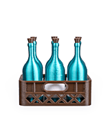 Mini Wine Bottle Magnet