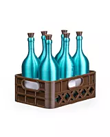 Mini Wine Bottle Magnet