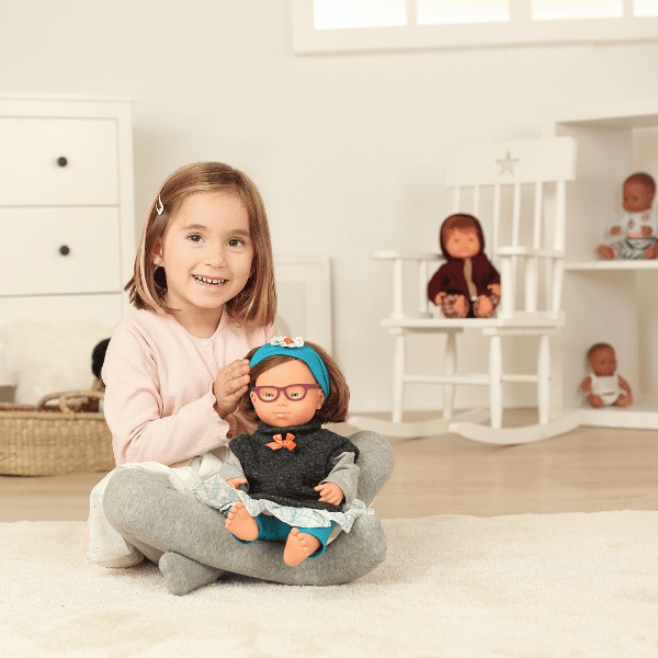 Miniland Doll Caucasian Down Syndrome 38cm Girl