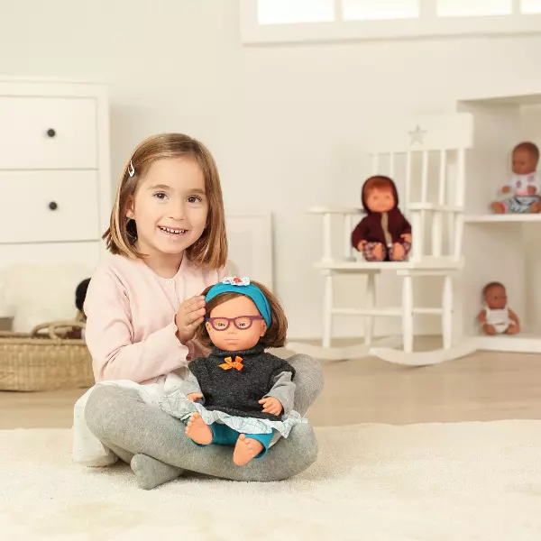 Miniland Doll Caucasian Down Syndrome 38cm Girl