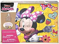 Disney Minnie Mouse 5-Pack Wood Puzzles Set