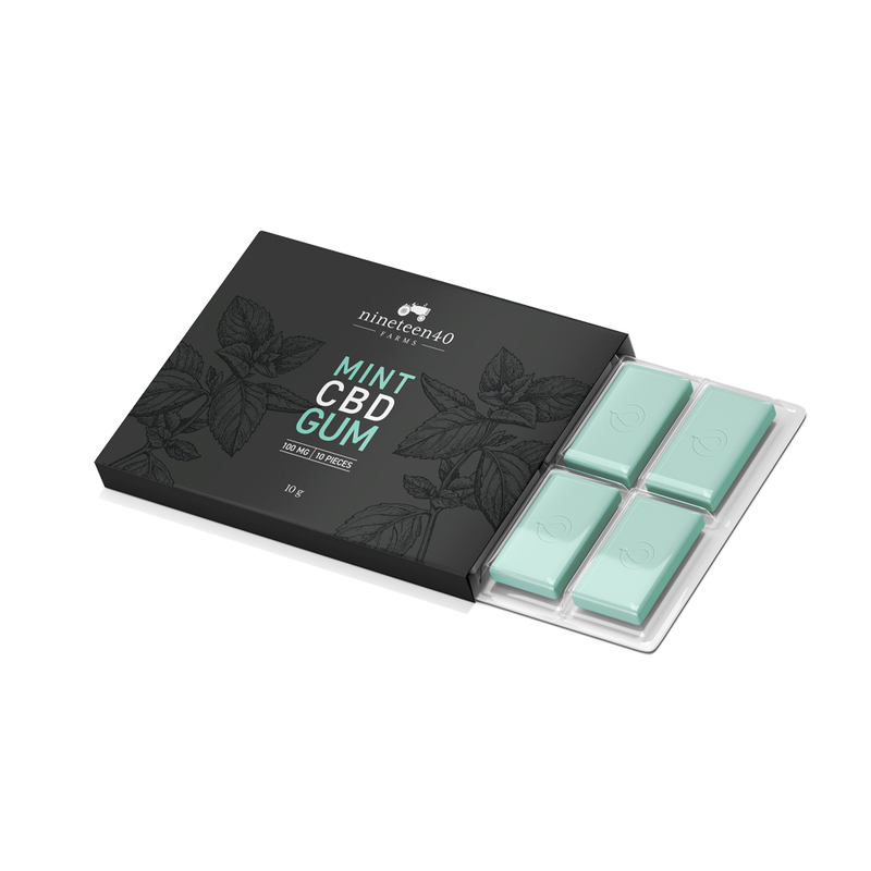 nineteen40 Farms – CBD Chewing Gum