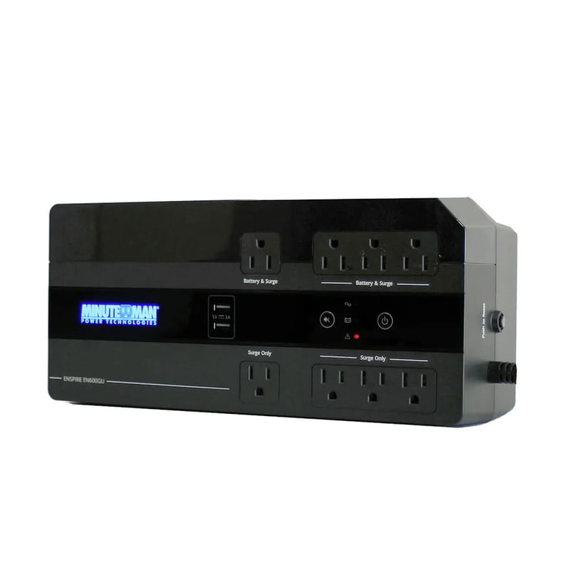 Minuteman Enspire High Protection UPS 600VA 330 WATTS Minuteman Enspire High Protection UPS 600VA 330 WATTS
