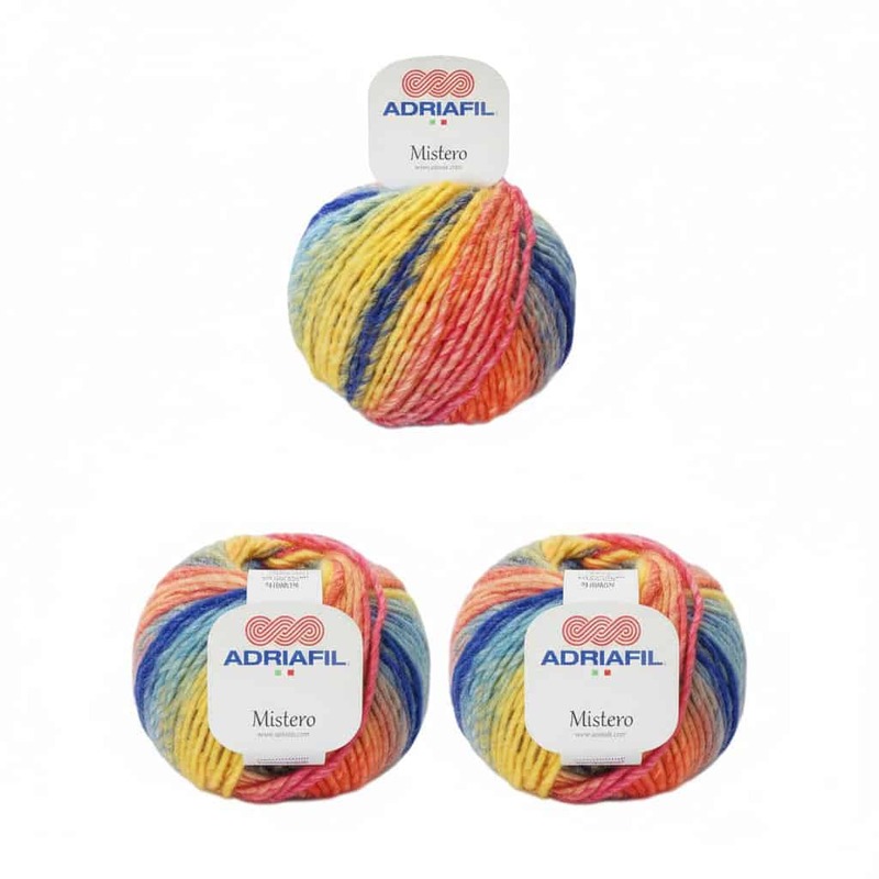 Lotto 3 gomitoli di filato Mistero col. 70 misto lana Lotto 3 gomitoli di filato Mistero col. 70 misto lana