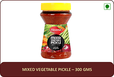 Mixed Vegetable Pickle - 300 Gms