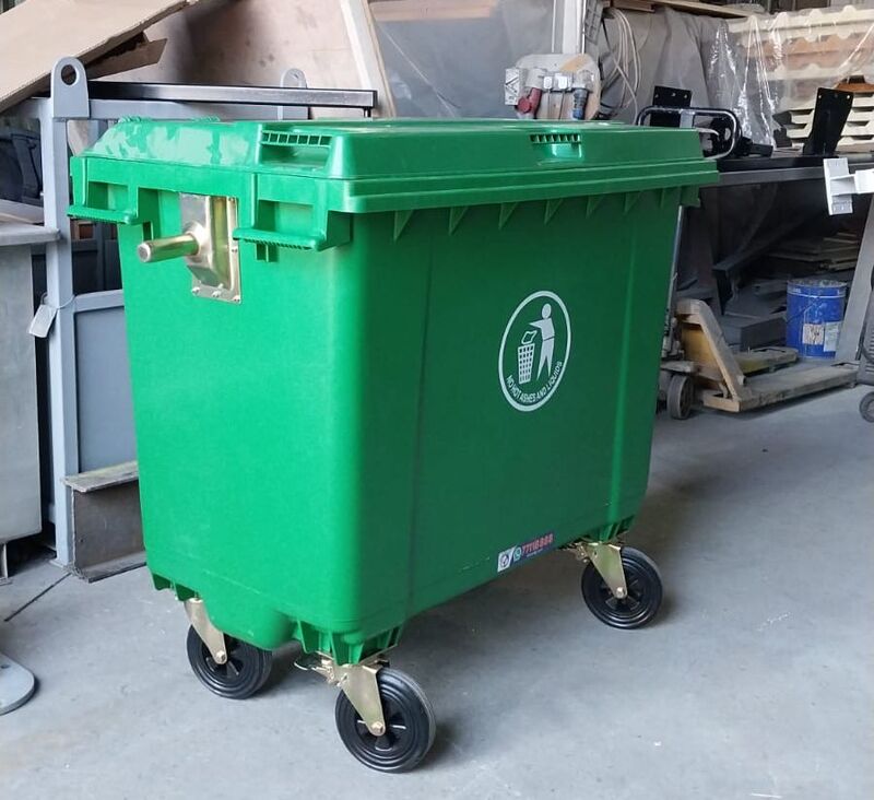 Mobile Waste Bin 660LTR