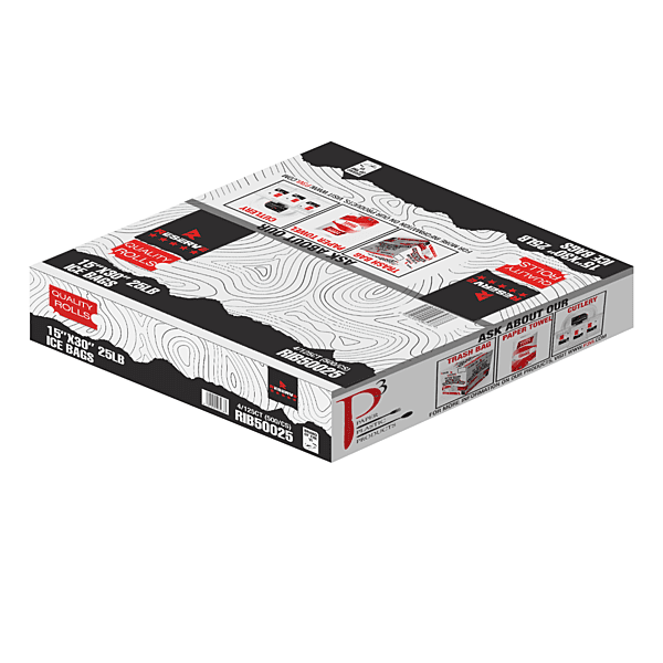 Ice Bags 25lb 15"x30" Reserve 1/500