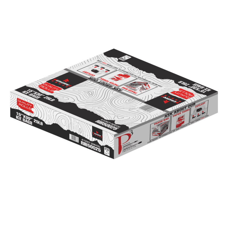 Ice Bags 25lb 15"x30" Reserve 1/500