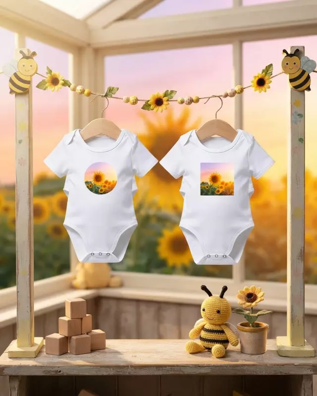 Moda Collection Infant Short Sleeve Onesie