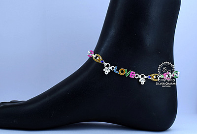 Modern Silver Payal Wholesale