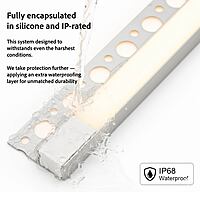 2700K Warm White Shower Niche LED Lighting Installation Kit