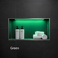 Green Shower Niche LED Lighting Installation Kit
