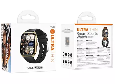 Montre Intelligente Bluetooth Sport Y28 Hoco Noir (call version)