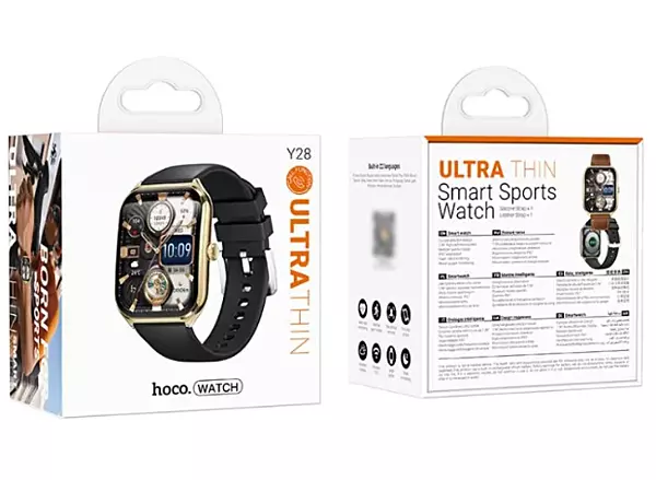 Montre Intelligente Bluetooth Sport Y28 Hoco Noir (call version)
