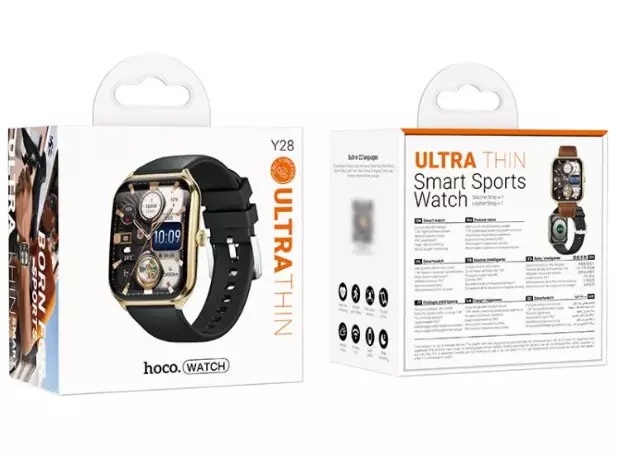 Montre Intelligente Bluetooth Sport Y28 Hoco Noir (call version)