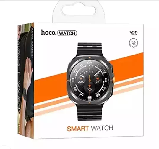 Montre Intelligente Bluetooth Y23 Ultra Hoco Titanium Noir watch(call version)
