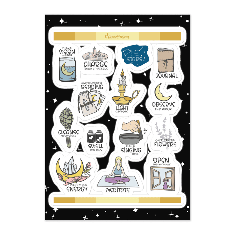 Moon Rituals Sticker Sheet