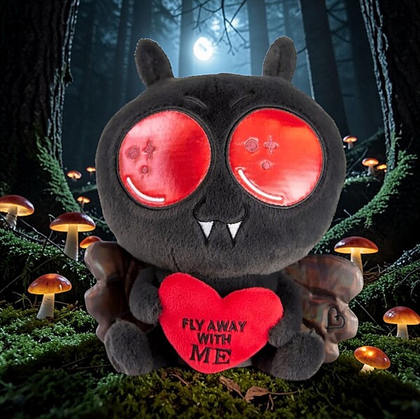 Plush "Fly Away With Me" Mothman