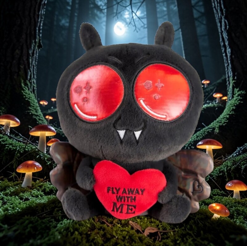 Plush "Fly Away With Me" Mothman