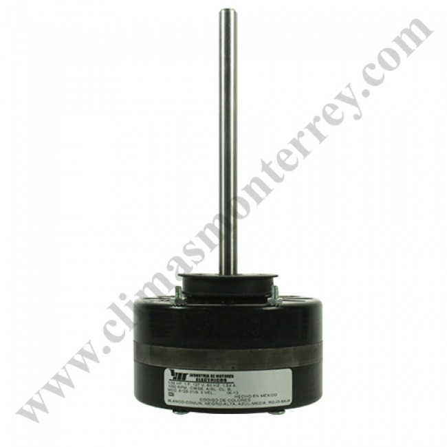 Motor McMcmillan, 6 Polos, 1/30 HP, 3 Velocidades, 1 Fase, 1.54 Amps, 127 V, C/Plano, 1050 RPM, Fan & Coil