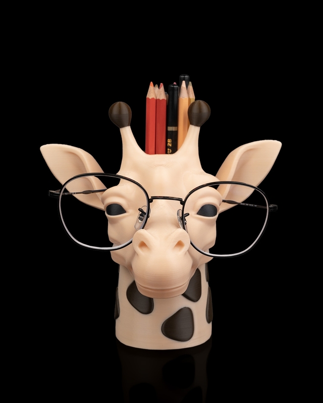 Mr. Giraffe Glasses and Pen Holder