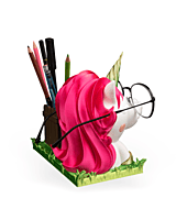 Ms. Unicorn Glasses 3D Printed  Pen Holder