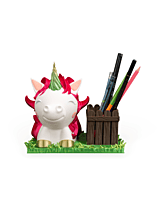 Ms. Unicorn Glasses 3D Printed  Pen Holder