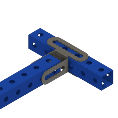 Multi Slot Bracket with 1/4" Adjustment - Black