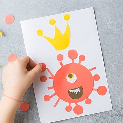 Bright Color Paper A4 Sheets - 120 GSM Multi Colour (Pack of 20 Sheets - 5 Colours X 4 Sheets)