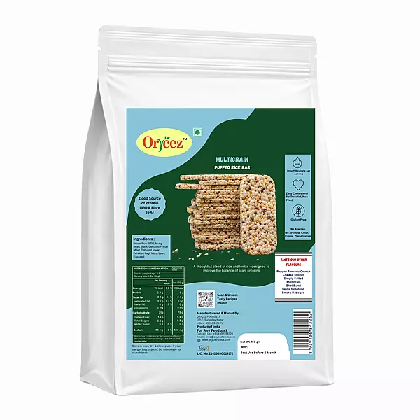 Multigrain Puffed Brown Rice Bar